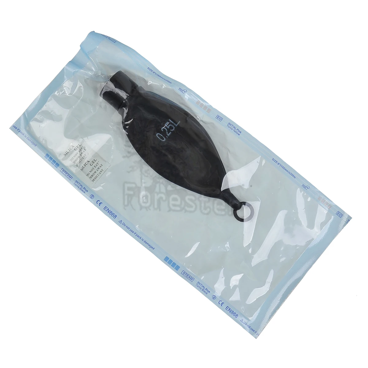 Professional Pet Latex Anesthesia Breathing Air Bag Artificial  Animal 0.25L Lung Test Manual Skin Bag Spare Part Clinic Supplie