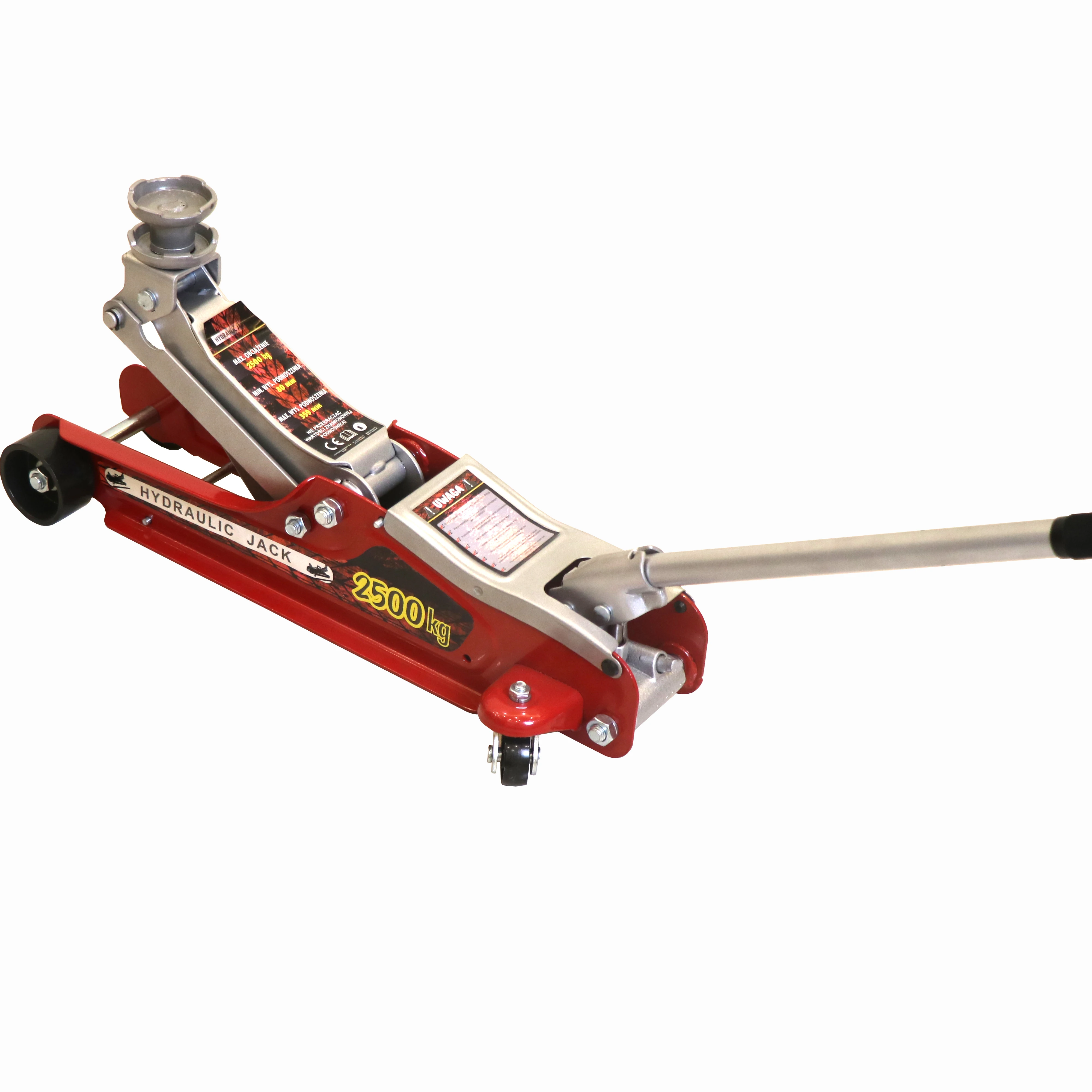 2.5 Ton Steel Hydraulic Floor Jack QJD61-8A Garage Car Hydraulic Horizontal Jack