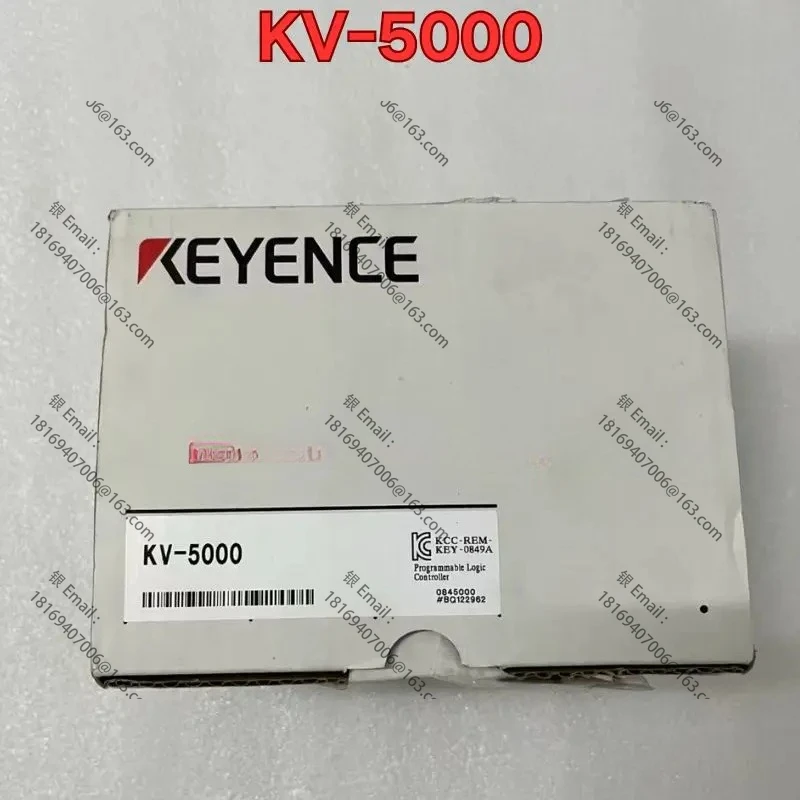 

Second-hand KV-5000 PLC host module function test is normal