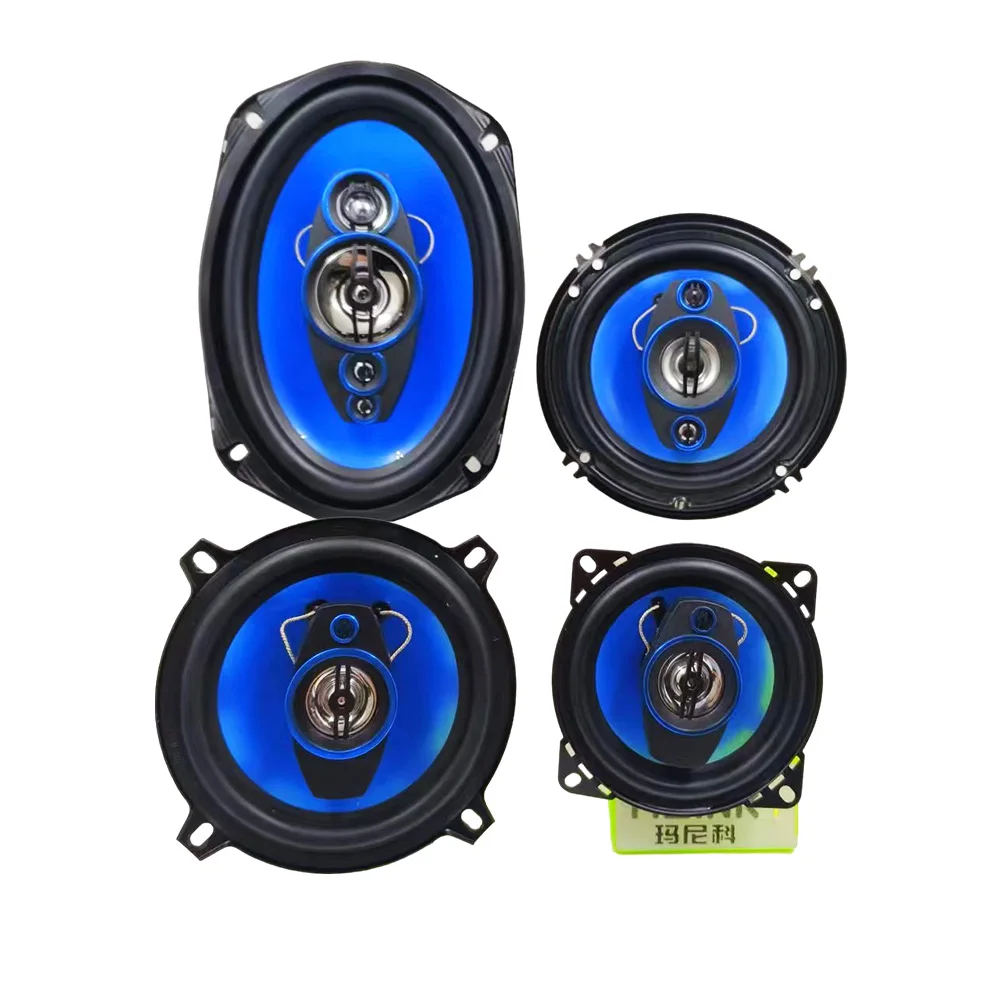 1ペア-2ウェイhifiオーディオカーステレオ-1000w-12v-69インチ-カースピーカー-同軸サブウーファー-ツイーター-ステレオサラウンドオーディオスピーカー