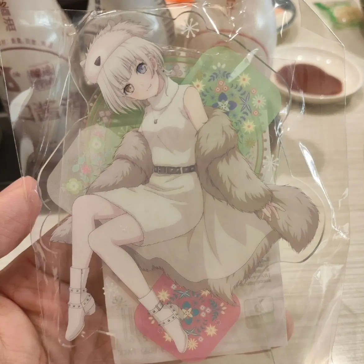 حلم بانج! Rana Kaname تأثيري أنيمي الاكريليك حامل الشكل الدائمة نموذج سطح المكتب لوحة حامل الحلي الملحقات