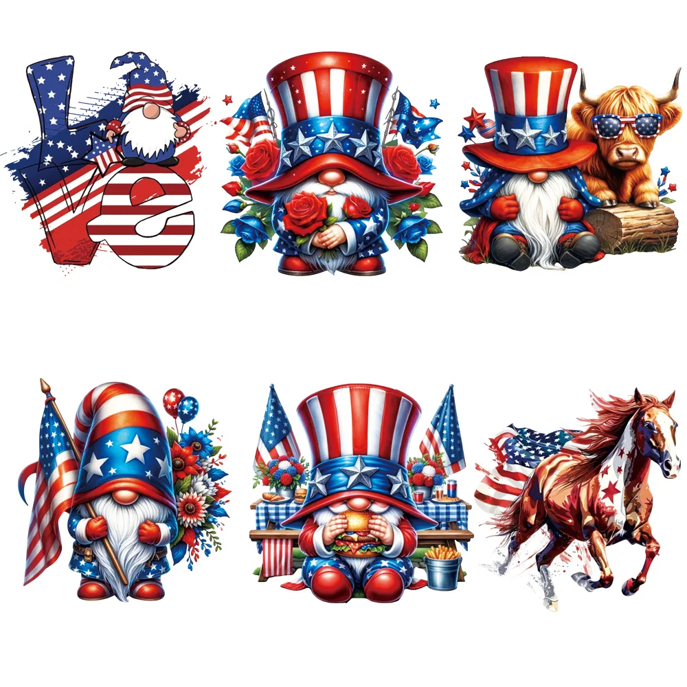6-pecas-de-transferencias-termocolantes-de-gnomos-para-o-dia-da-independencia-adesivos-de-transferencia-termica-para-o-4-de-julho-para-camisetas-moletons-e-decoracao-diy-de-roupas