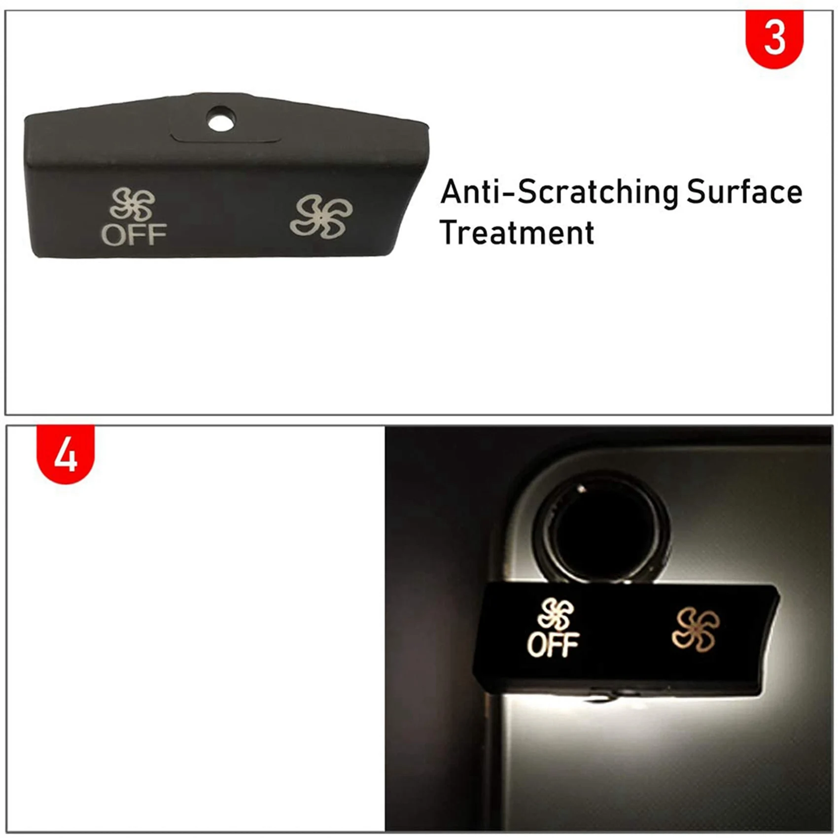 20X For-Bmw A/C زر سرعة المروحة لوحة التحكم في المناخ ، لسلسلة F01 F04 F06 F07 F10 X5 F15/M F85 X6 F16/M F86 5 6 7