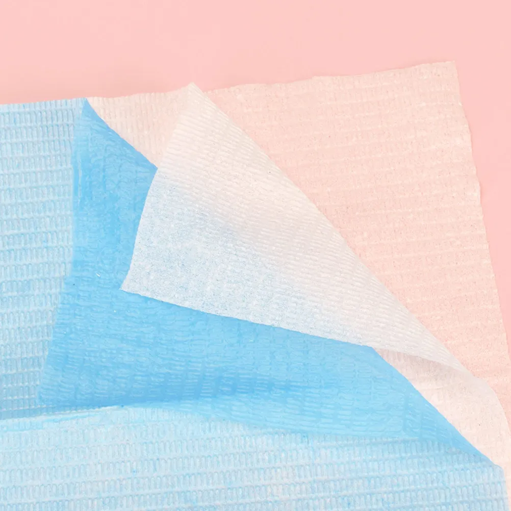 

10Pcs Disposable Bibs for Adults Elderly Large Size Skin-Friendly Supple Paper Material Adjustable Tie Strap Food Eating