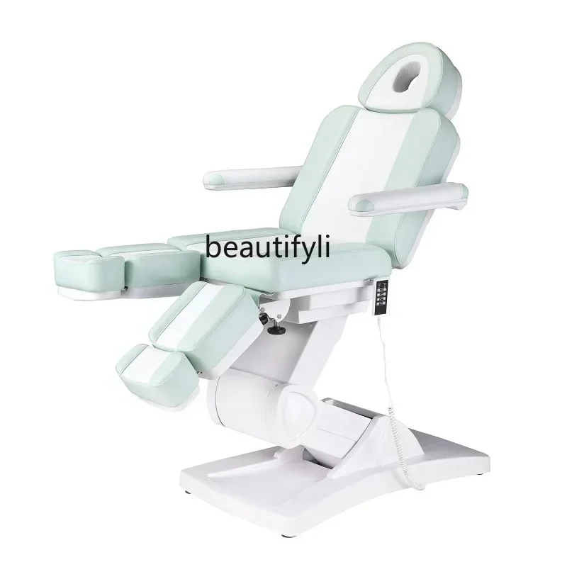 cc182l Electric Beauty  Beauty Salon Special Massage Therapy Bed Automatic Elevated Bed Medical Beauty Micro Plastic Bed