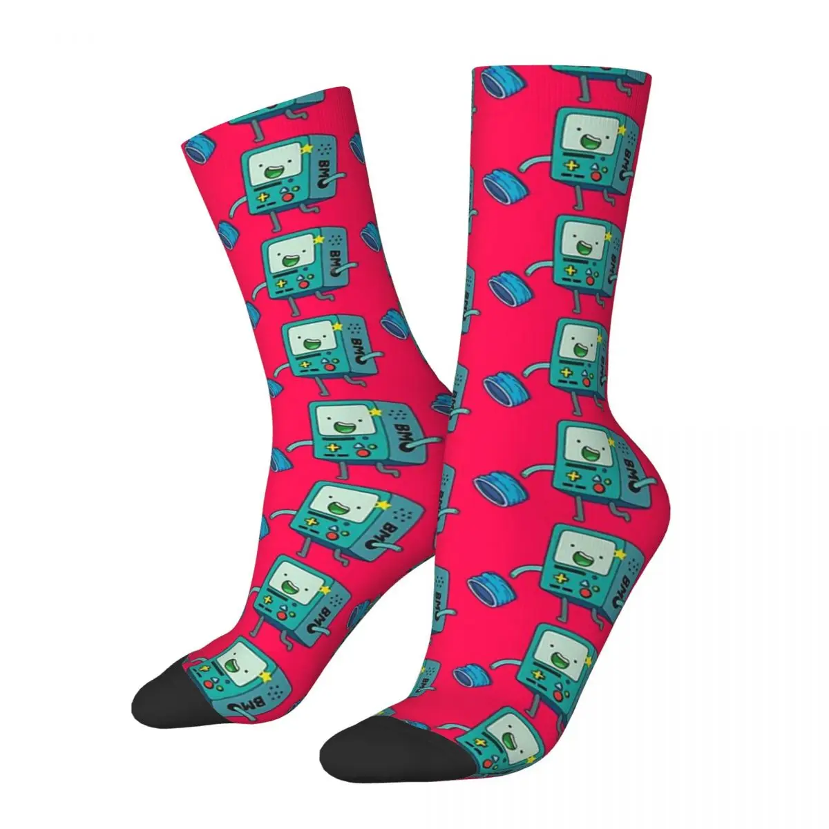 Bottle Caps BMO Game Unisex Bonnet Winter Windproof Happy Socks street style Crazy Socks