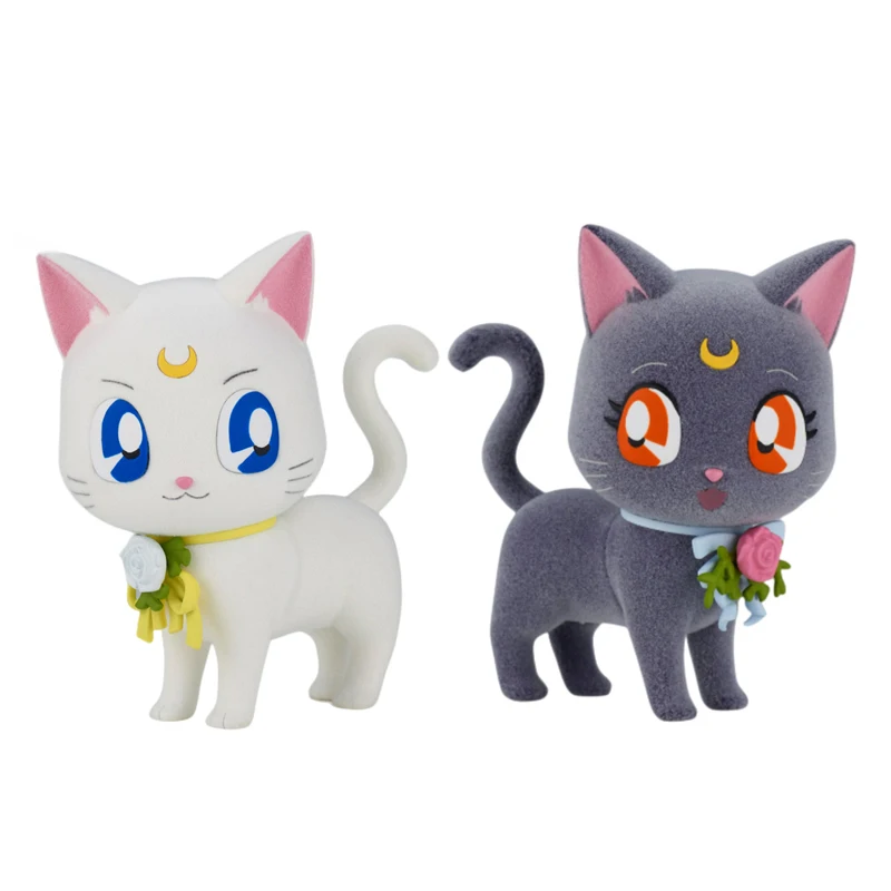Sailor Moon Luna BANDAI Prijs Comic Trendy Spelen Kawaii Desktop Ornament Kinderdagcadeaus Action Figure Model Speelgoed