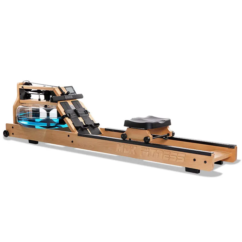 Indoor Exercise Machine Folding Wooden Water Rower Ash Wood Rowing Machine Gym Equipment OAK Wood Rower Door To Door Free Tax