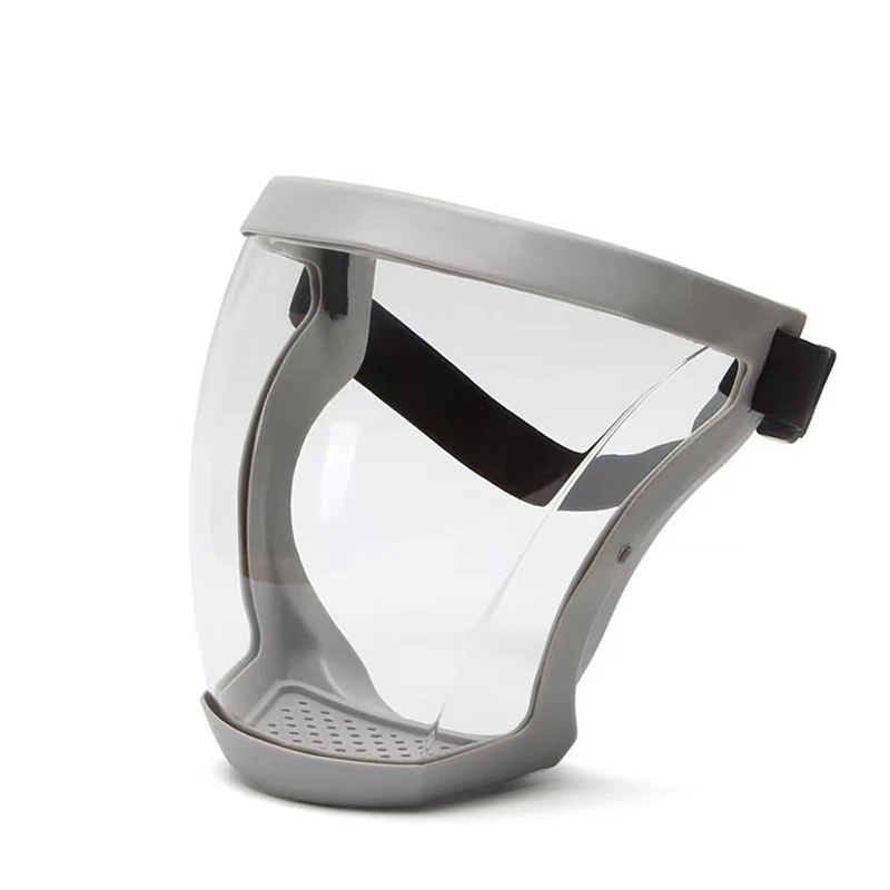 Protective Mask Electric Welding Cutting and Grinding Mask Transparent Face Protection Dust-proof Protective Mask
