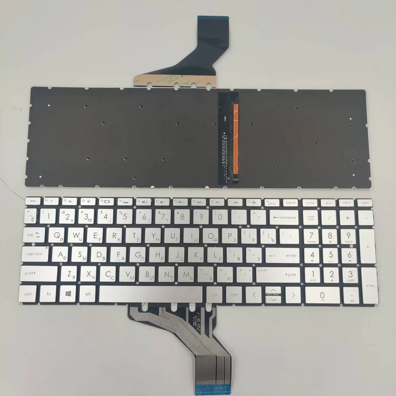 

RU Layout for HP Pavilion 15-cs 15-da 15-db 15-dw 17-by 17-ca 15t-DA TPN-C135 TPN-C136 250 G7 255 G7 Laptop Keyboard