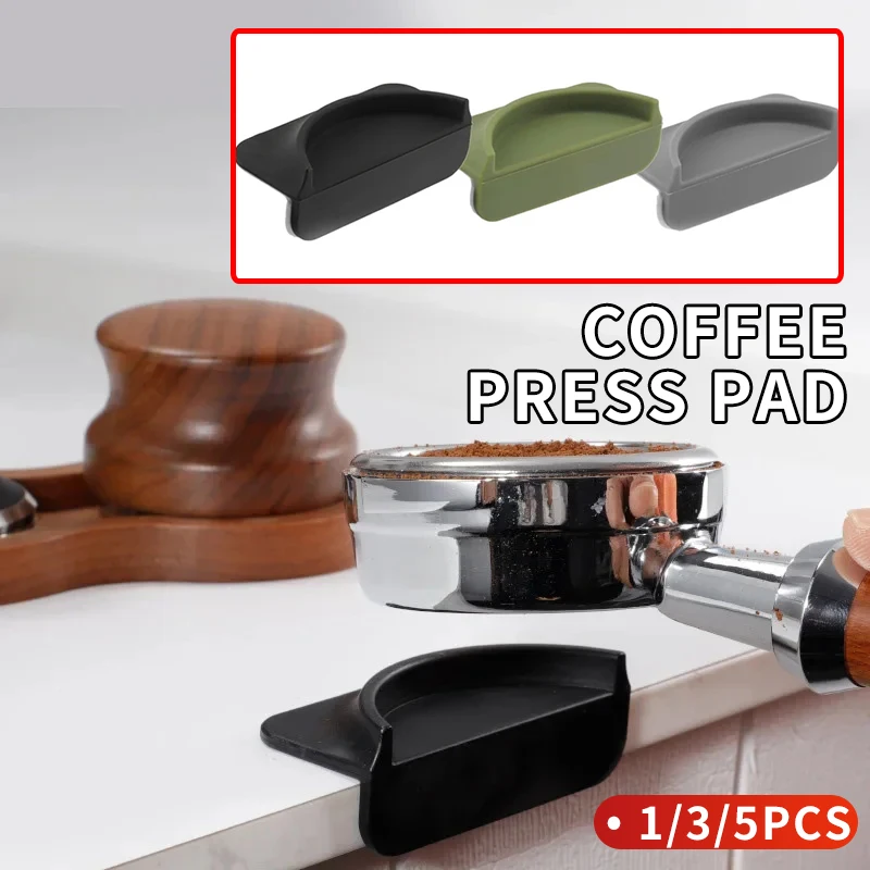 1/3/5pcs Coffee Machine Powder Press Pad - Cloth Powder Bar Corner Pad - Coffee Operation Table Auxiliary Pad - Food Grade