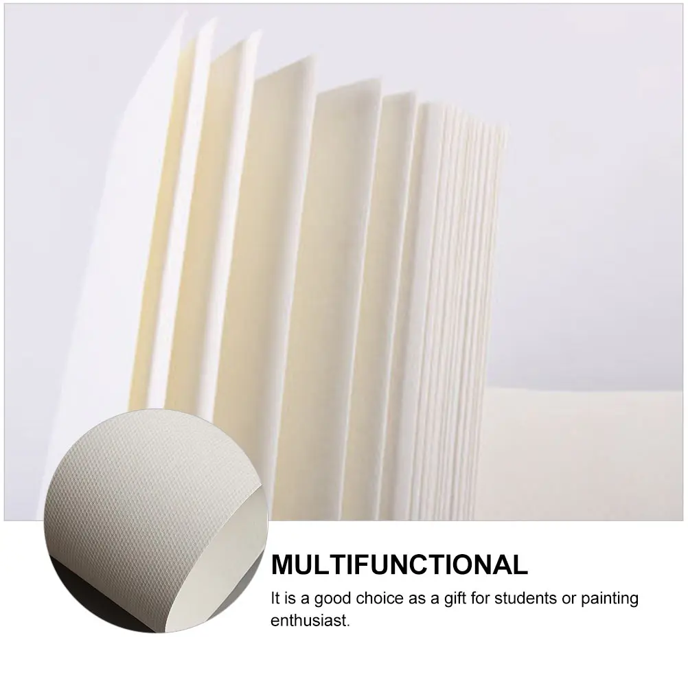 

60 Sheets Gouache Paper for Premium Art Drawing Paper Rough Texture Strong Paint Adhesion Ideal for DIY Student Sketching