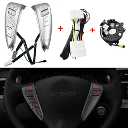 Steering Wheel Cruise Control Bluetooth Switches Kit 25550-3DA6A For Nissan/TIIDA/SENTRA/Livina/SUNNY/ALMERA/ VERSA Car Styling