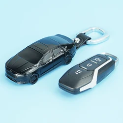For Ford 13 Mondeo creative personalized buckle car key case bag car model shell protective cover accessories upscale gifts
