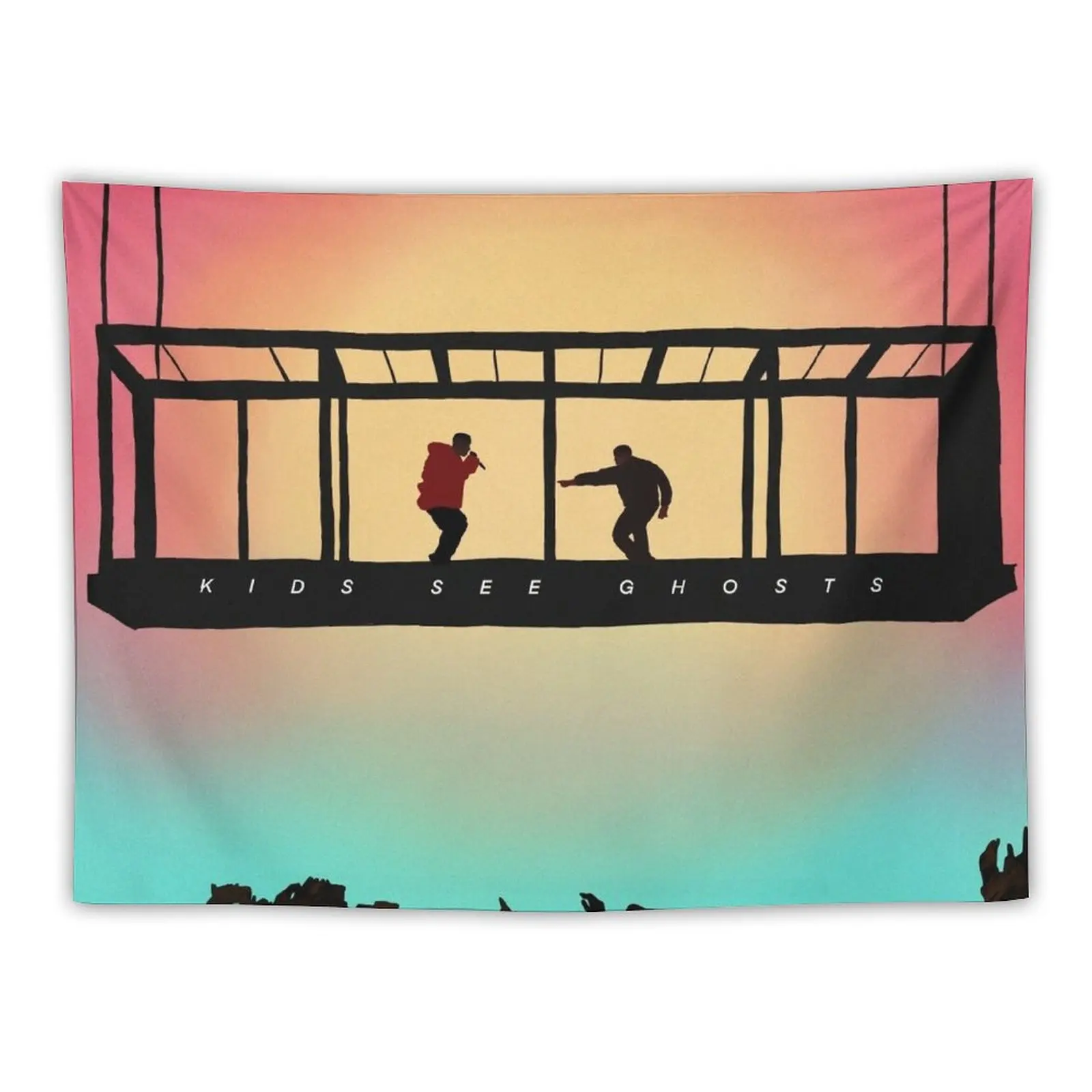 

Kids see ghosts Tapestry Wall Decoration Items Outdoor Decor Art Mural Tapestry