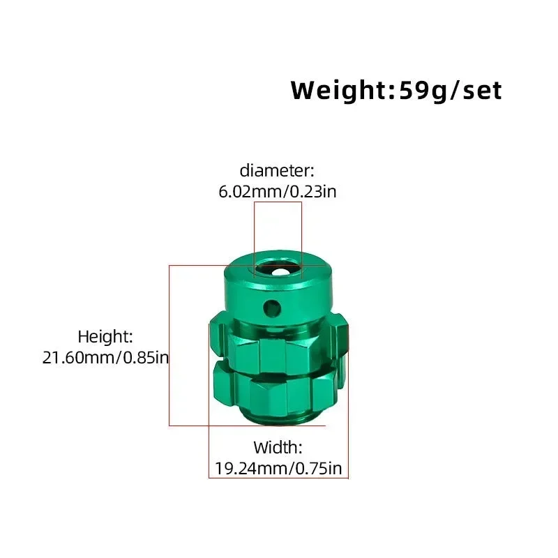 Metal Extended Wheel Hex Hub Adapter 6469 5854 for  1/10 E-Revo  T-Maxx  RC Car Upgrade Parts Accessories