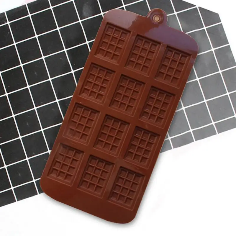 Cells Chocolate Mold for Scented Candle Making Decorating Tool Fondant Patisserie Candy Bar Silicone Mould Handmade Craft