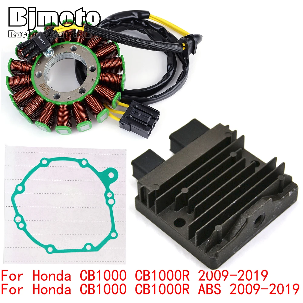 

CB 1000 R CB1000R 2019 Engine Stator Coil+Voltage Regulator rectifier For Honda CB1000 CB1000R ABS 2009-2018 With Gasket