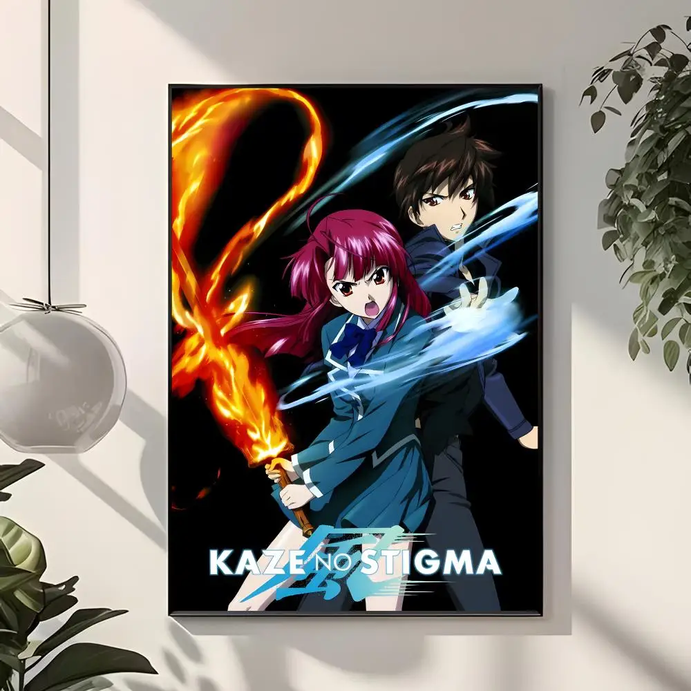 Swashbuckling Anime K-Kaze no Stigma Poster  Classic Home Interior Design & Modern Wall Decor Art Collection