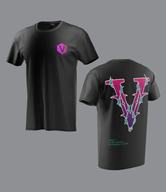 VRK Summer Men's Loose Mesh Breathable Short Sleeve Crew Neck T-Shirt 2026 New Hot Sale vrunk Cocktail 3D Printed Top