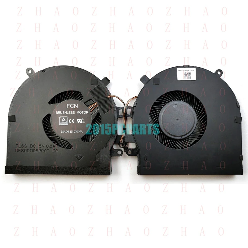 L+ for Razer RZ09-027 RZ09-0270 Spirit Blade 15 RZ09-0300 RZ09-0328 CPU/GPU Fan