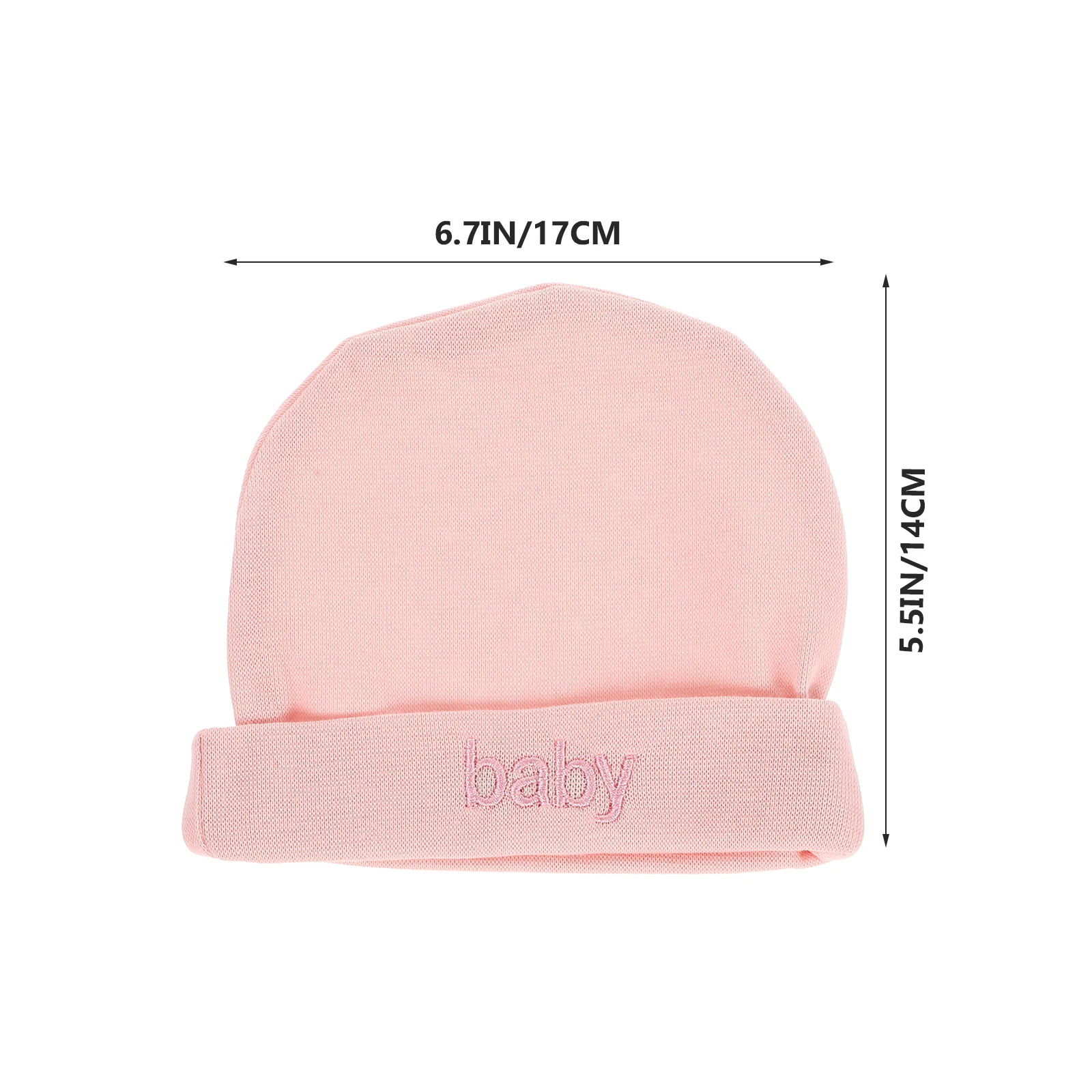 

Newborn Anti-grab Gloves Foot Cover Hats Mittens Baby Pink Accessories 0-6 Months Keeps Warm Winter Cotton Durable