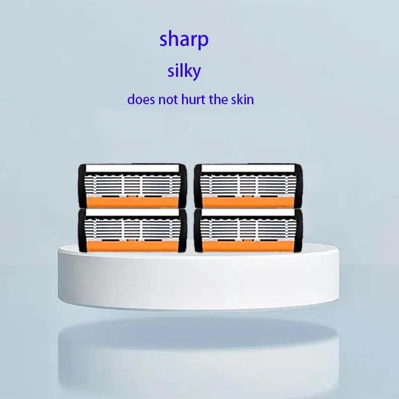 يتميز ماكينة الحلاقة الجديدة 2025 بـ 72 شفرة حادة، آمنة وغير مؤلمة، وهي مقبضين مريحين. إنها عجب الحلاقة الرجالي #5