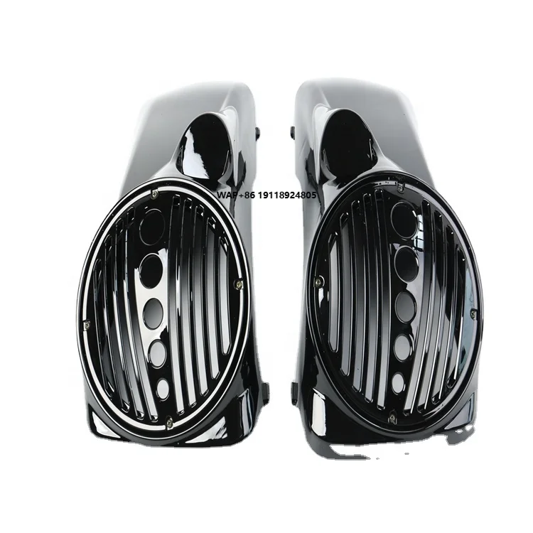 

8 Inch 8x8 Speaker Lids for 1993-2013 Touring Hard Saddlebag Lid Saddle Bag Cover