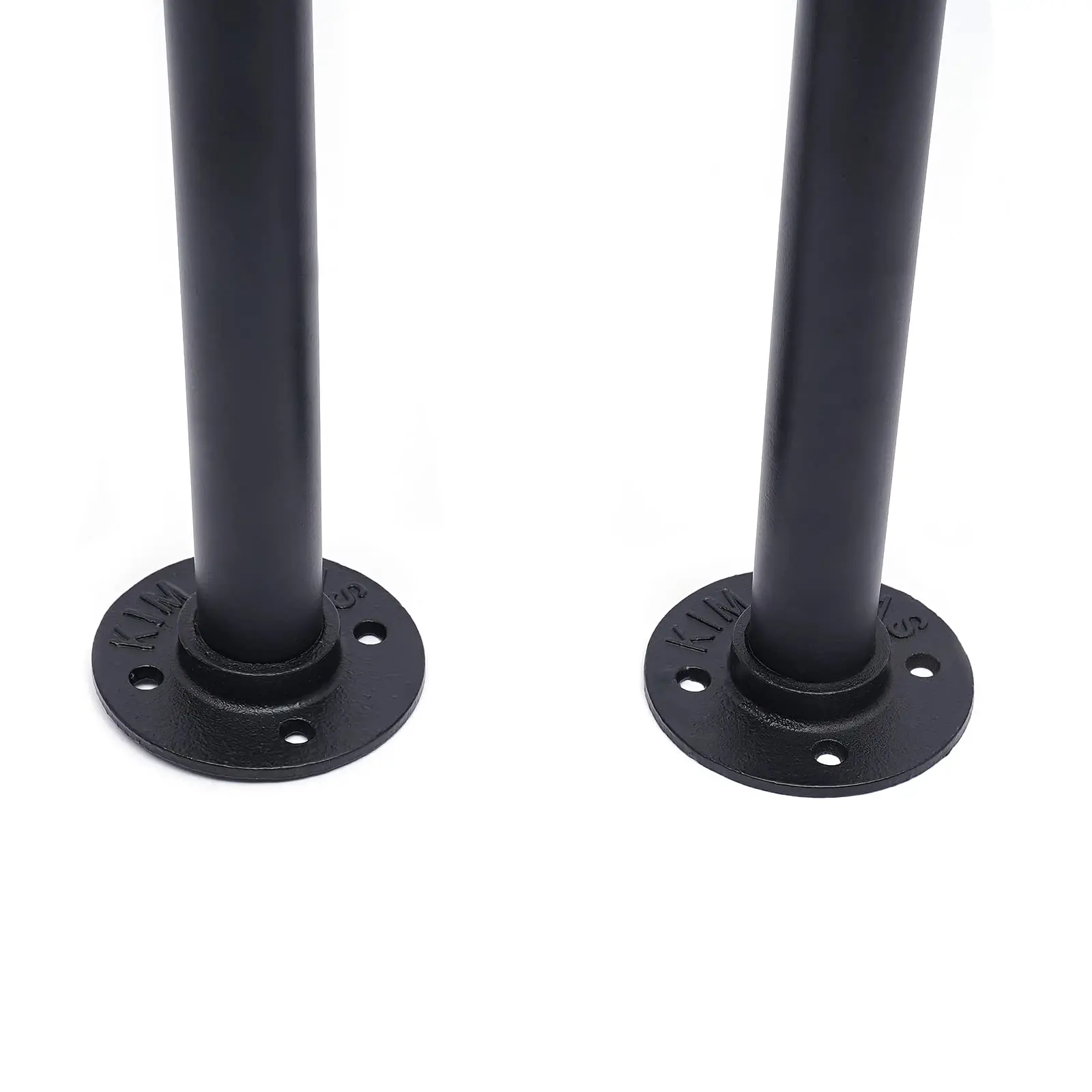 U-Shaped Stair Handrail 39.5in Industrial Railing Non-Slip Grab Bar for Indoor or Outdoor Garden Loft Corridor Villa Hotel Elder