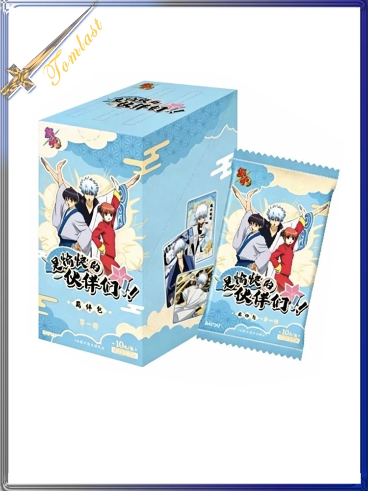 Gintama Bond Pack Happy Friends Collectible Trading Cards Kayou Anime Merchandise Genuine Gift for Fans