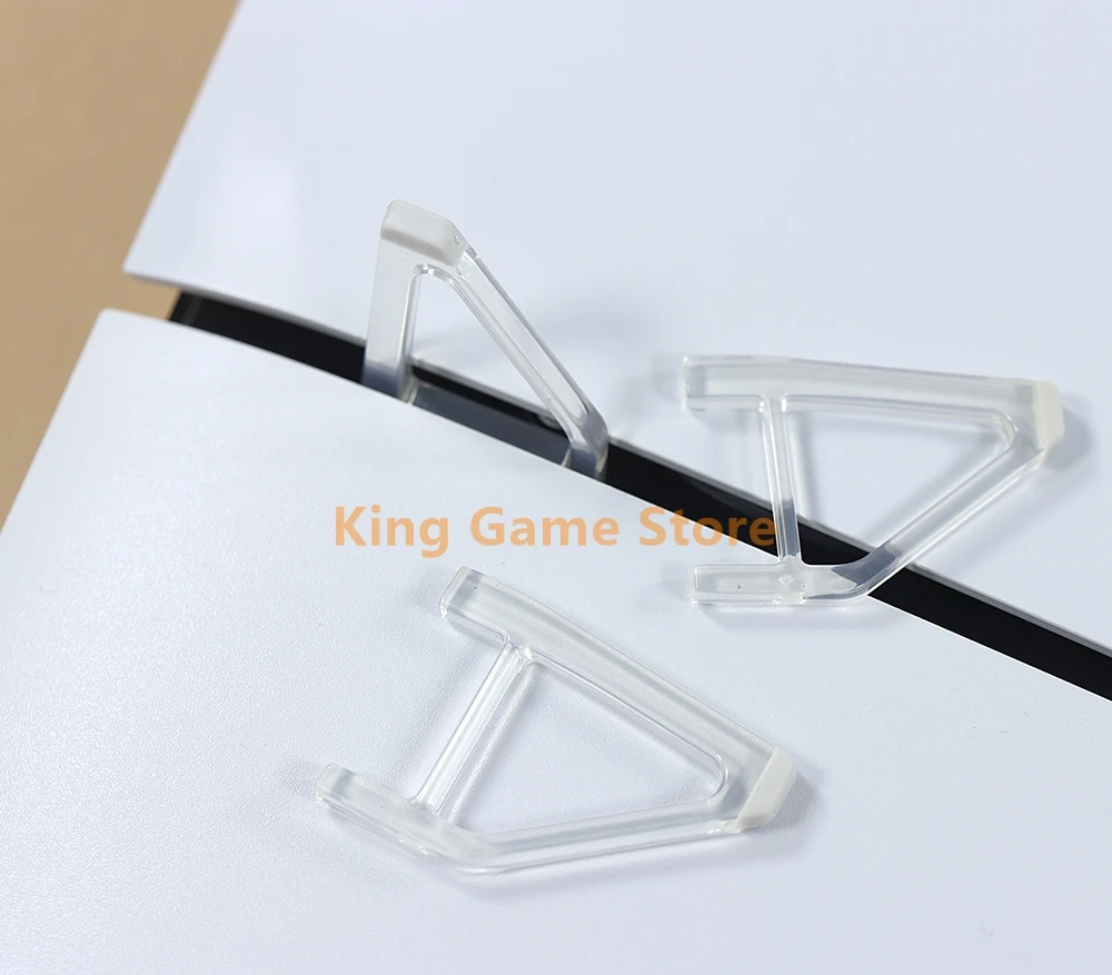 Mini suporte vertical para playstation 5, 10pairs, slim, versão de unidade óptica, suporte a triângulo horizontal