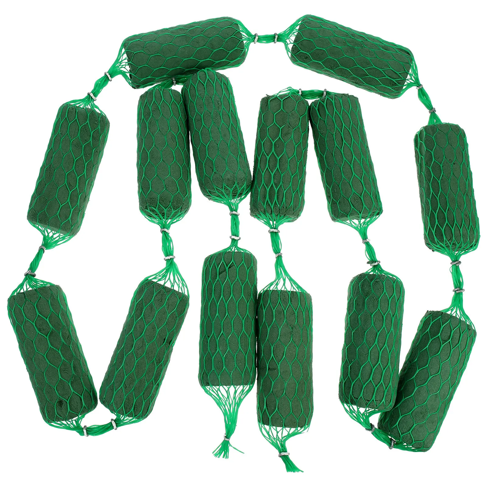 

Flower Arrangement Foam Mud High Density Sausage Style Fast Water Absorption Moisture Retention for Wedding DIY Floral Art