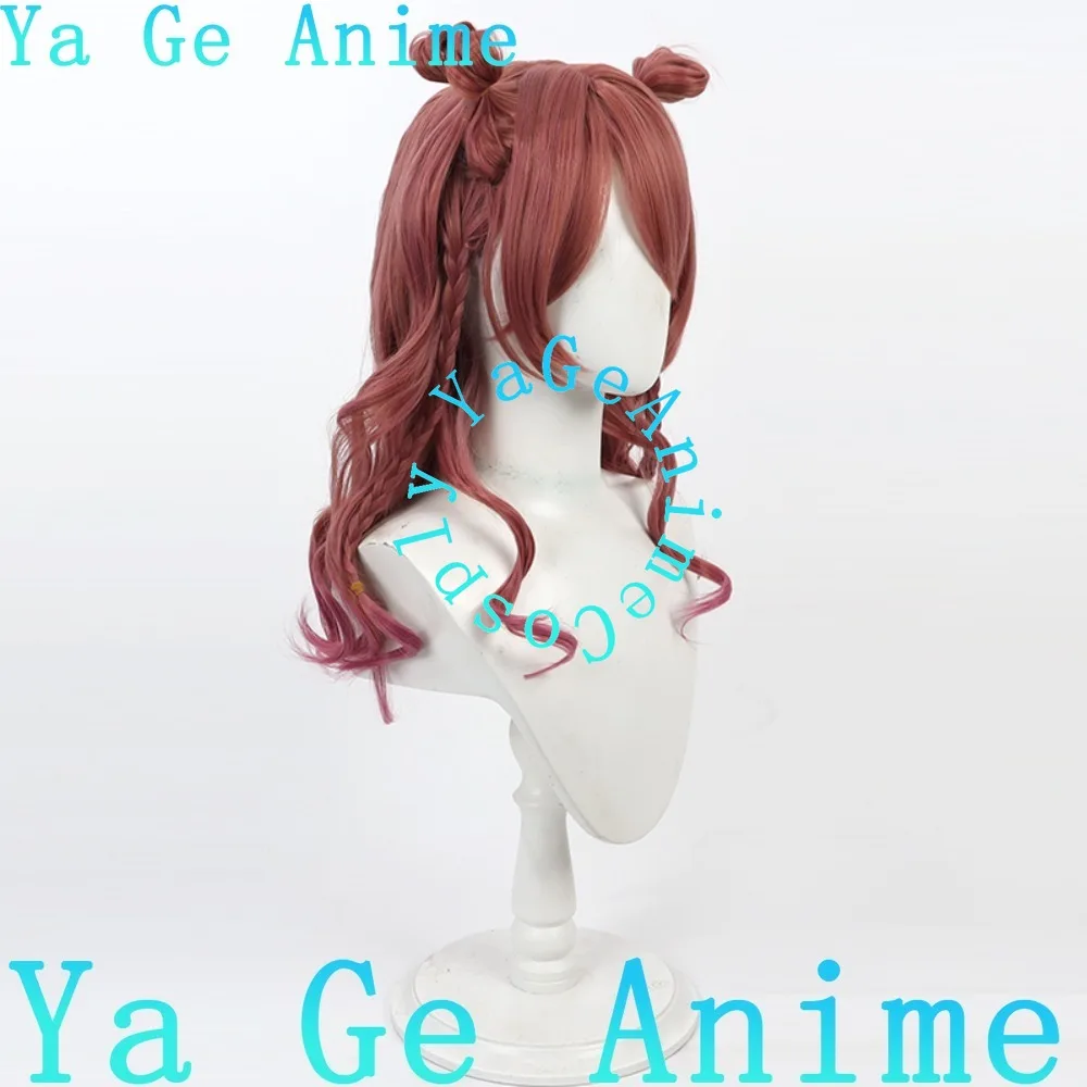 المعبود: مليون لايف! شعر مستعار هانامي ساكي التأثيري ألعاب الرسوم المتحركة لحفلات الهالوين كرنفال شعر صناعي مقاوم للحرارة