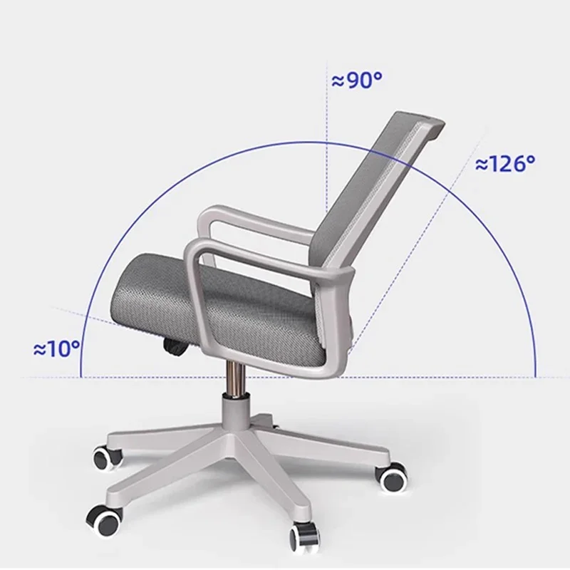 Desk Chair Leisure Sihoo Chaise De Bureau Gaming Armchair Furniture Cheap Office Chairs for Living Room Homcom Pulley Kanu