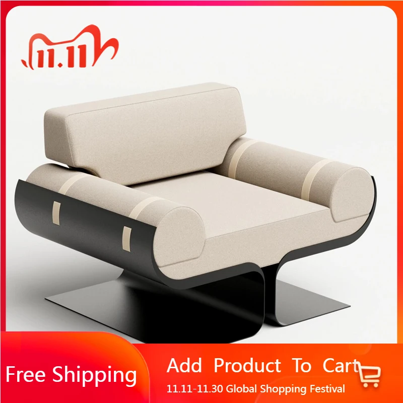 

Designer Professional Living Room Chairs Ergonomic Office Modern Metal Chairs Vanity Individual Fauteuil Salon Home Furniture