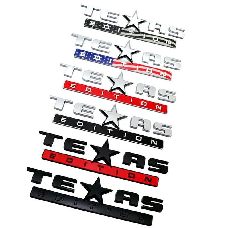 

1 Piece F-150 F-250 F-350 Texas Car Fender Body Side Door Rear Trunk Lid Tailgate Emblem