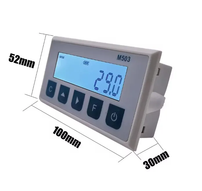 M503-1L Single Axis DRO Magnetic Encoder Scale, Measurement Sensor & Display for Aluminum Profile Cutting Machine