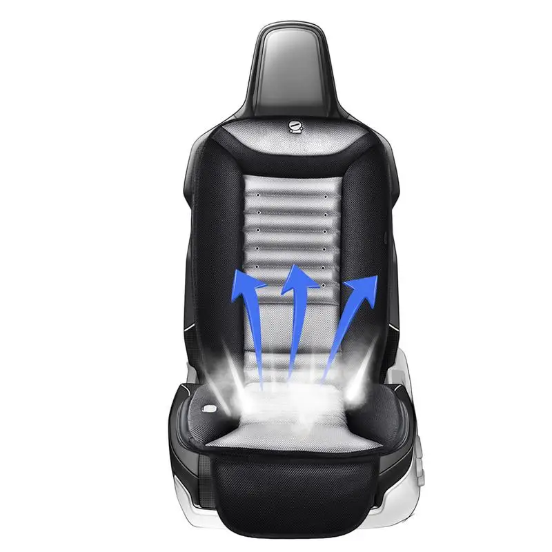 

Car Seat Cooler Pad Breathable Car Seat Cushion Stronger Wind Cooling Seat Cushion Efficient Cooling Pad