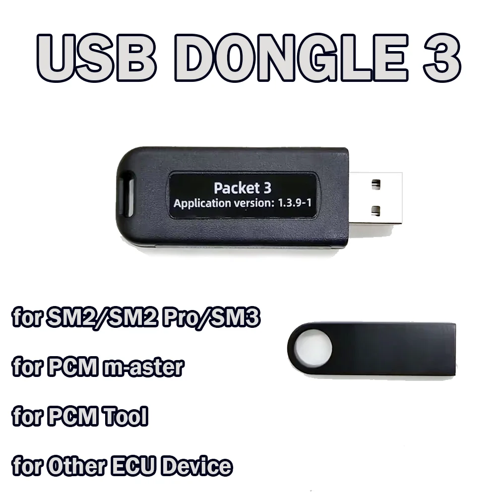 2025 USB Dongle V1.39 For SM2 Pro SM3 Newest Modules For Many ECU Programmer for PCM master PCM Tool EEPROM Flasher Universal