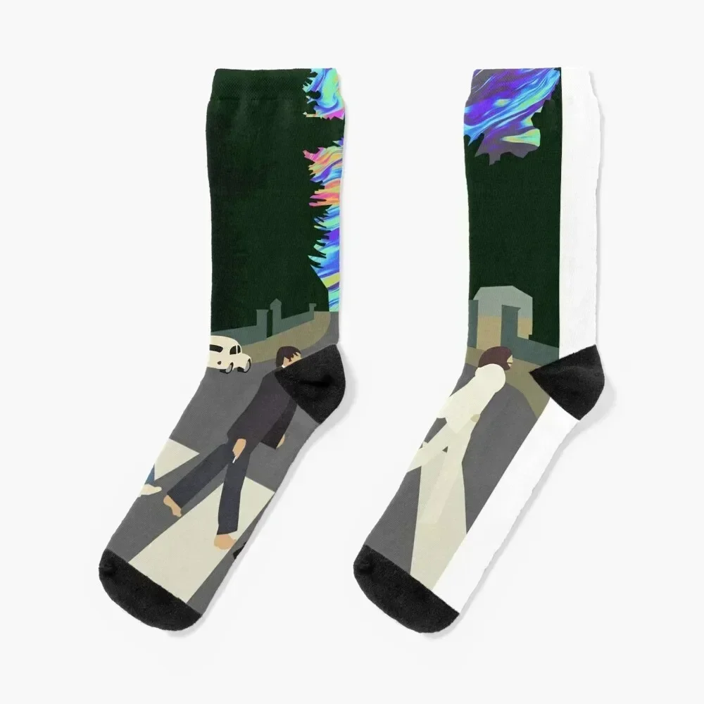 

Abbey Road Socks compression japanese fashion designer brand Socks Man Women's