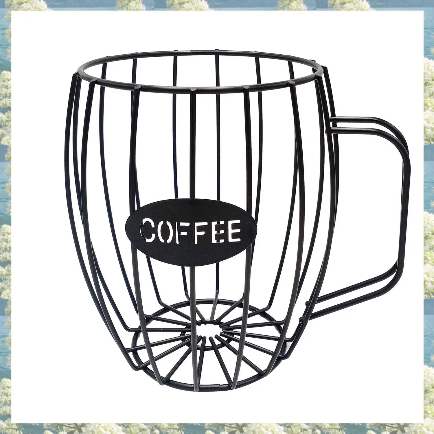 X17A 2025 НОВАЯ полая корзина для хранения кофейных капсул, креативный органайзер в форме кофейной чашки, держатель для капсул для кофе для дома, отеля Ornam