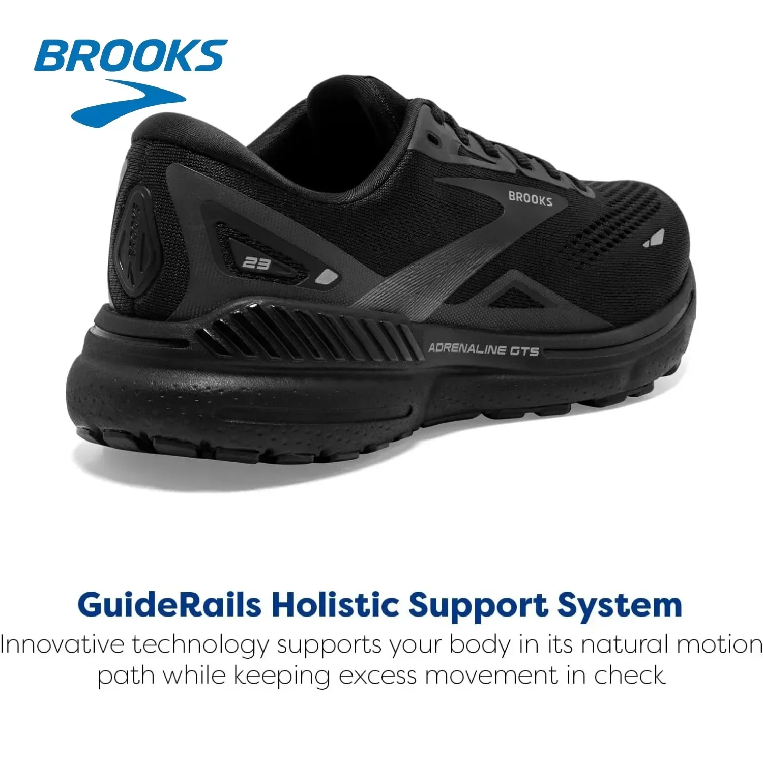 Brooks Men’s Adrenaline GTS 23 Shoes Is Built To Help You Achieve Your Running Goals with Confidence Shoes