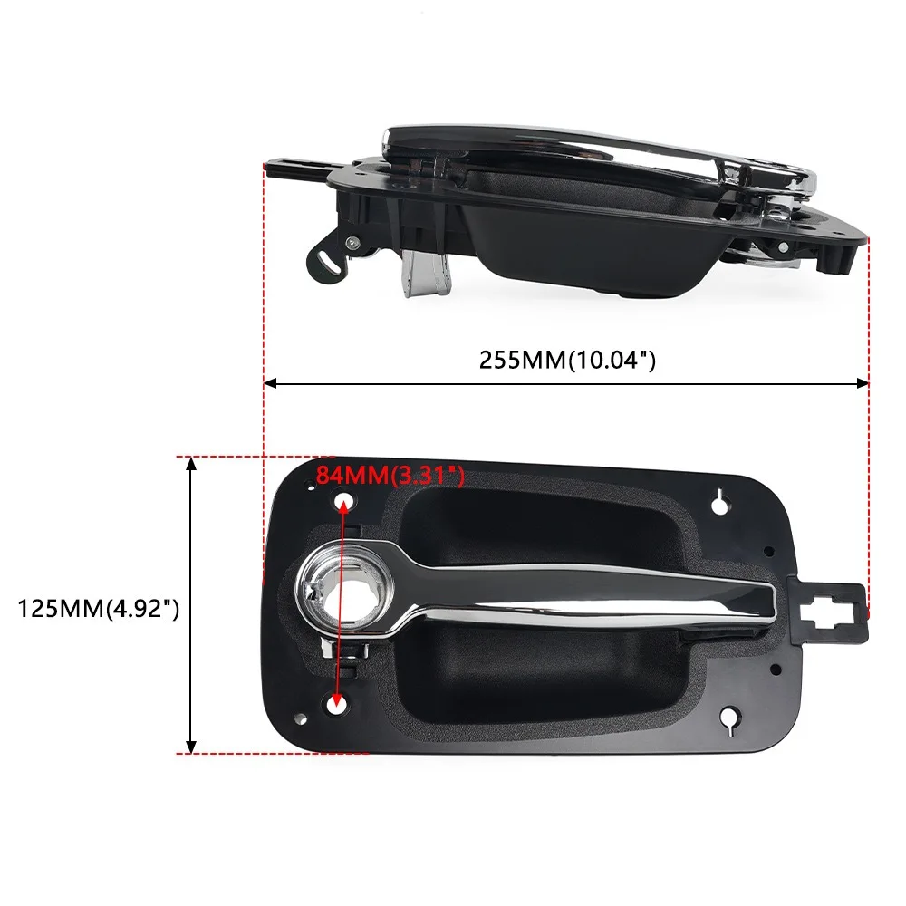 Automotive Exterior Door Handles for American Trucks Model 2594003C1 2594006C1