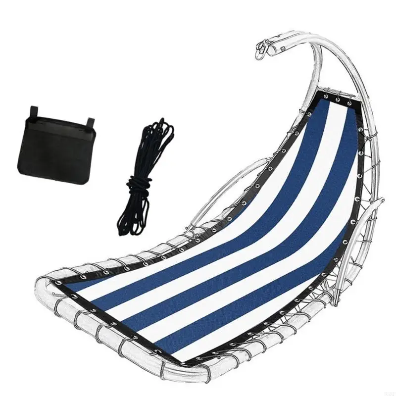 Waterproof Sand Chair Replacement Fabric With Strong Nylon Cords And Pocket 55KF