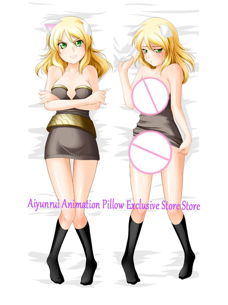 

Anime Dakimakura Pillow Case Beautiful Girl Sexy and Busty Beautiful Girl Double-Sided Halloween Decoration