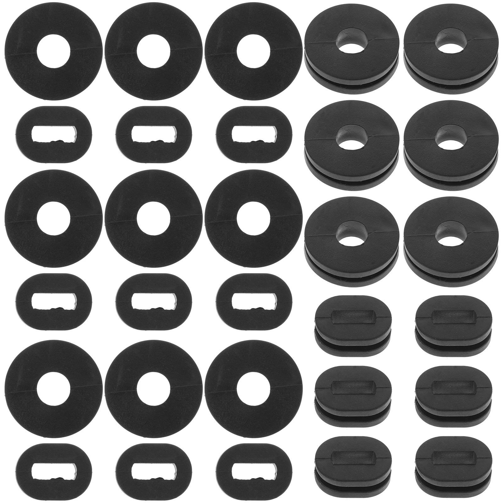 

Motorcycle Side Cover Rubber Grommets Kit Replacement Waterproof Gaskets GS125 GN125 GN250 EN125EN150 Parts Accessories