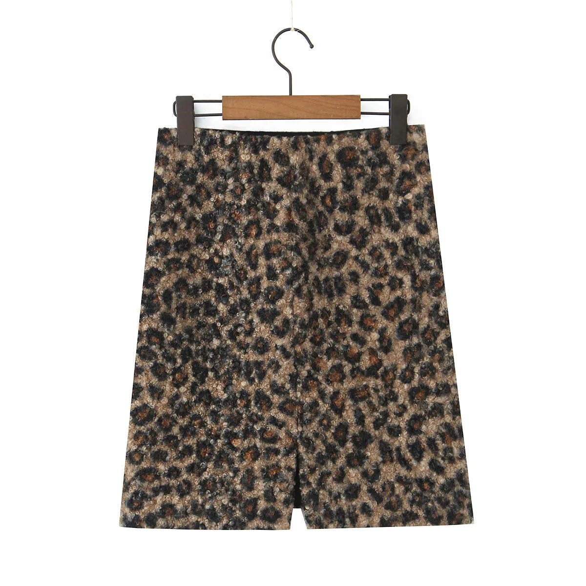 Women's Fashionable Casual Slimming Leopard Print Skirt   ZIDC