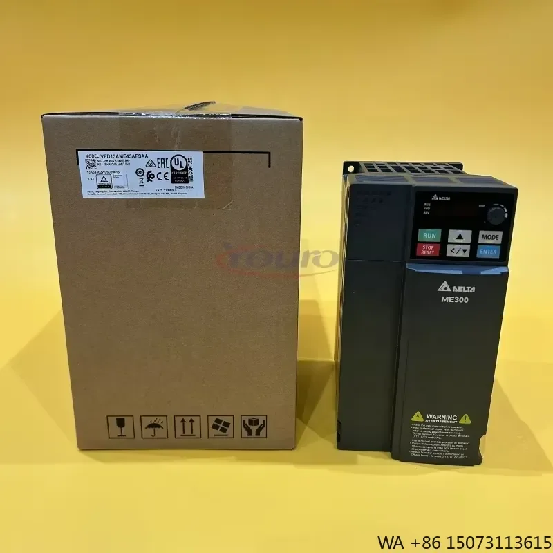 for Delta VFD13AME43AFSAA Variable Frequency Drive 7.5HP 5.5KW AC Motor Speed Controller for HVAC Systems New Original