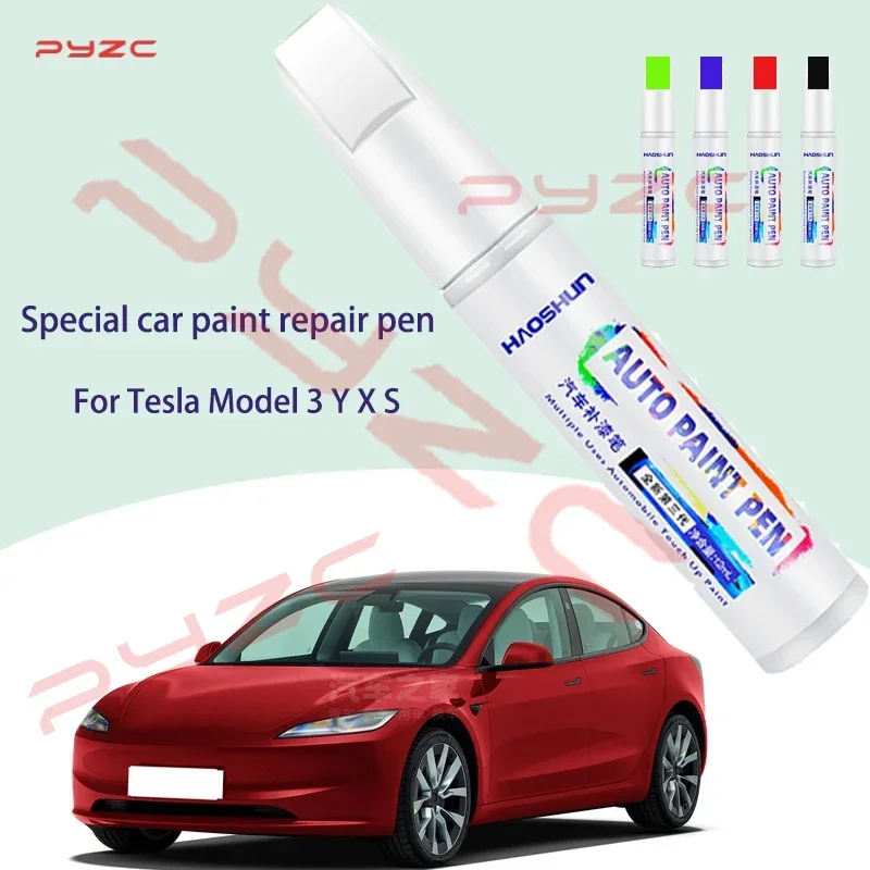 For Tesla Model 3 Paint Touch Up Pen Kit Car Paint Scratch Repair Car Scratch Remover Paint Repair Set Auto Accessories