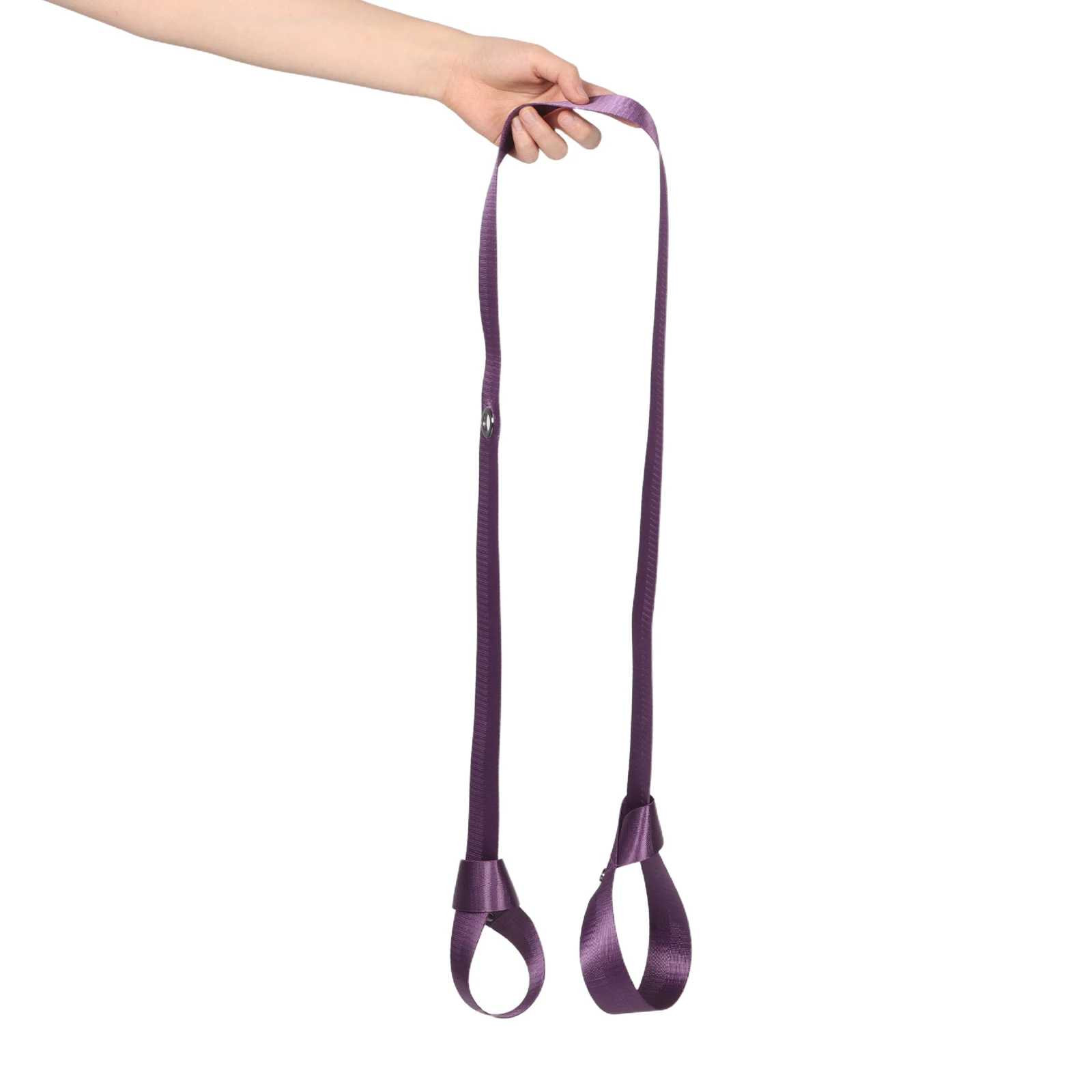 

Cotton Yoga Strap Adjustable Sling Reusable Mat Carrier Portable Fitness Belt Stretching Gym Training Rope for Keys